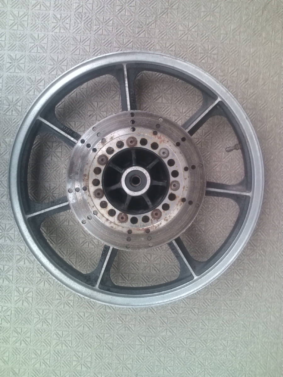 Z400FX E4 純正 リア ホイール 18×2.15 チューブレス ディスクローター