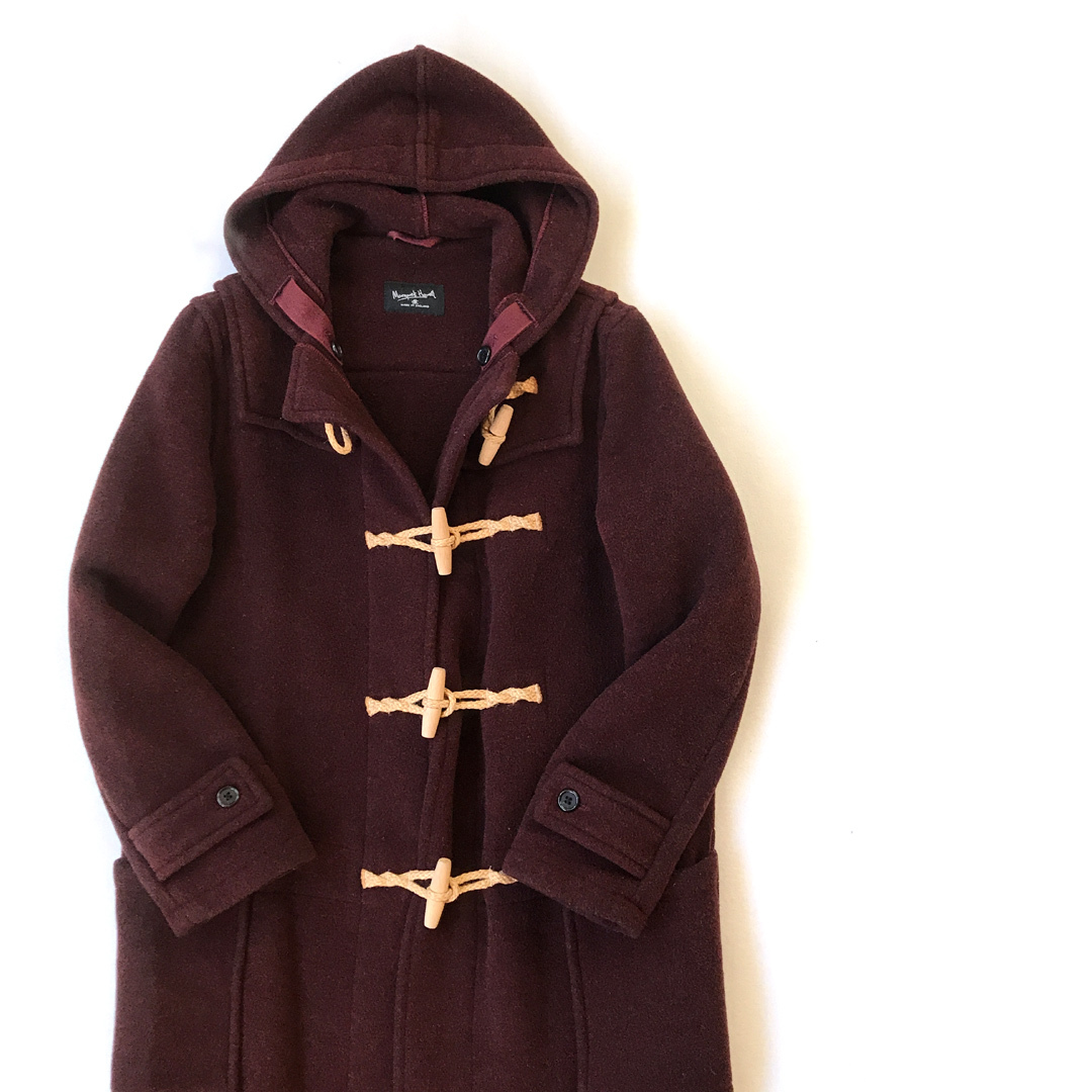 90s イギリス製】MARGARET HOWEL ロングダッフルコート 旧タグ 90s