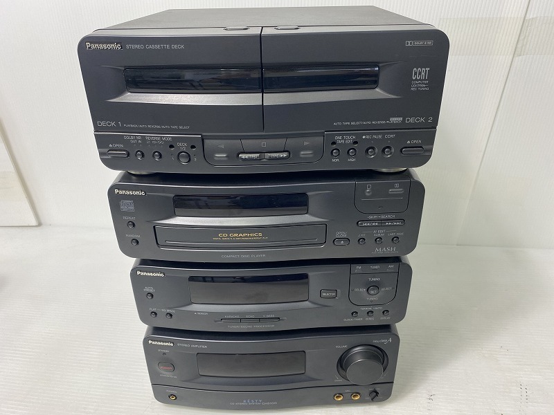 Panasonic パナソニック SC-CH510G CDカセットステレオコンポ