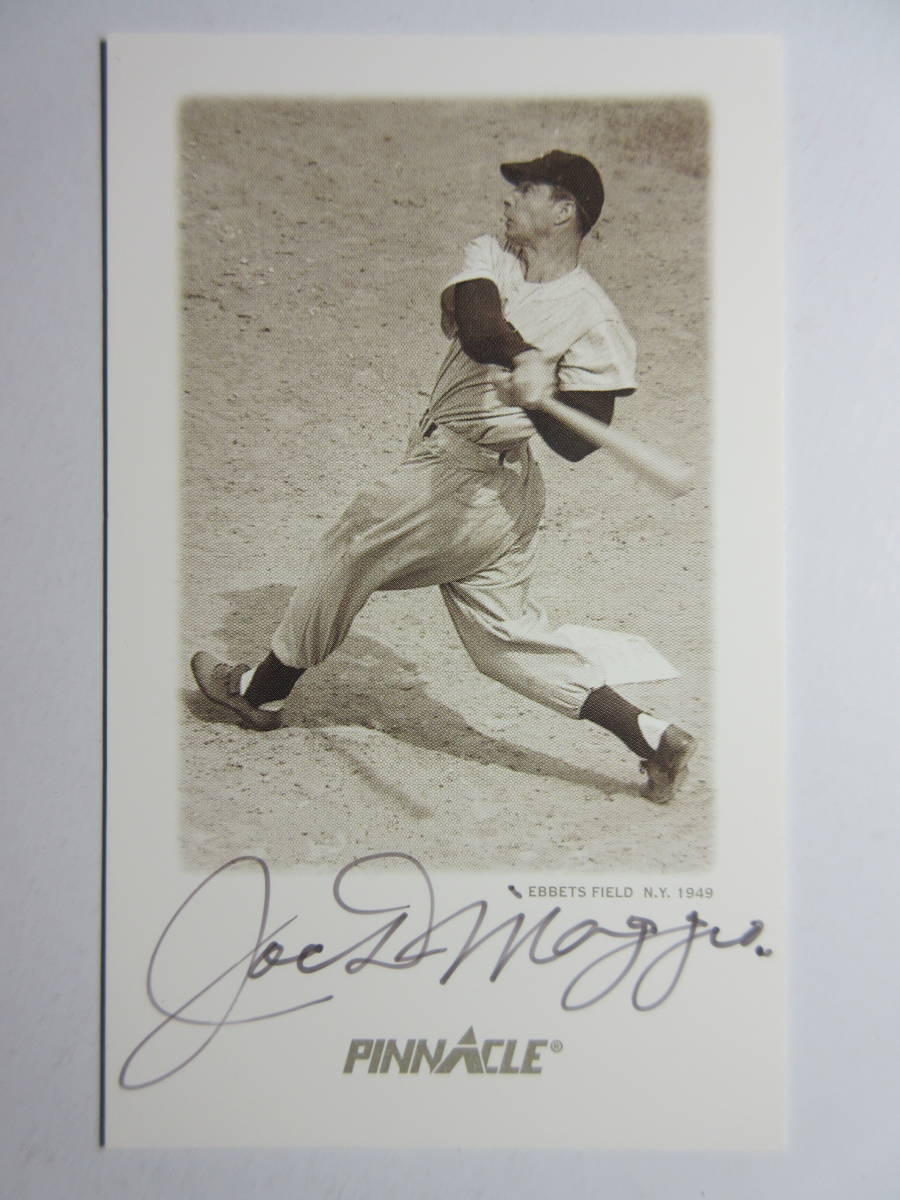 ジョー・ディマジオ 直筆サイン入り写真 8×10 ヤンキース MLB ジョー