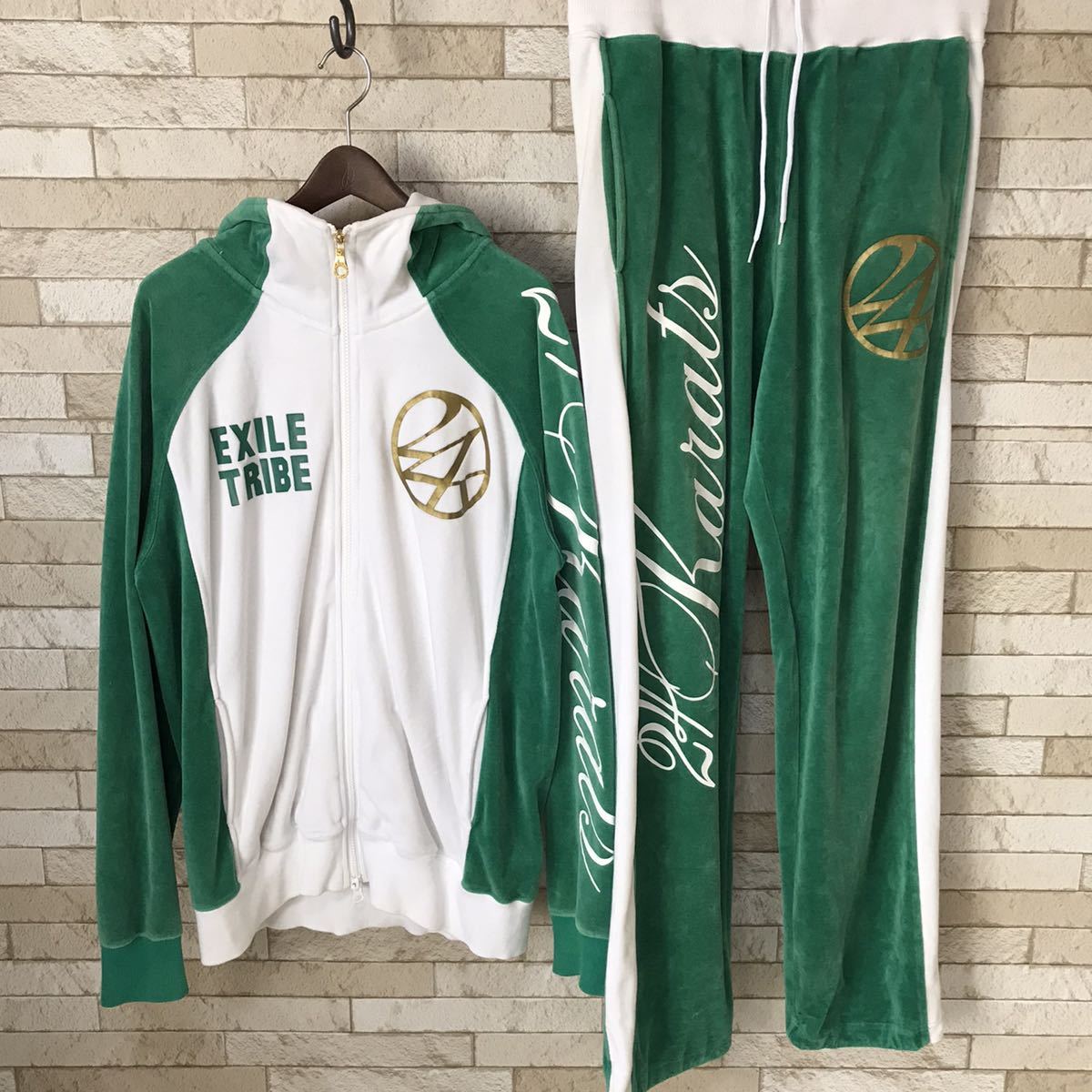 EXILE×24karatsセットアップ 24KARATS 24カラッツ エグザイル トライブ