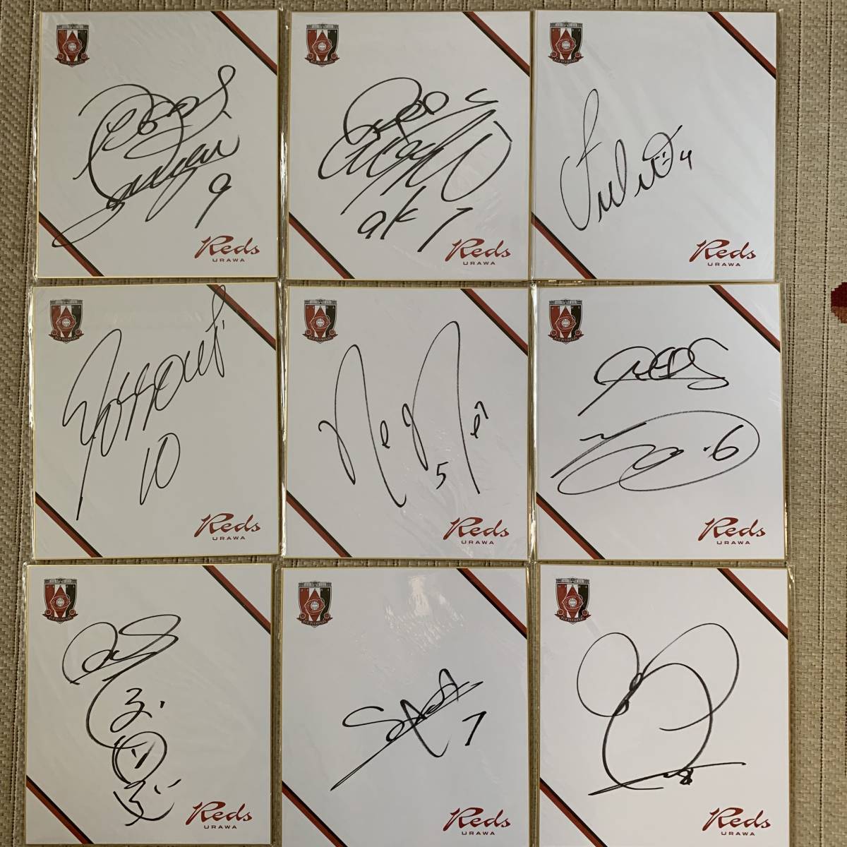 浦和レッズ 豪華直筆サインセット 計23選手 】長谷部誠 小野伸二など