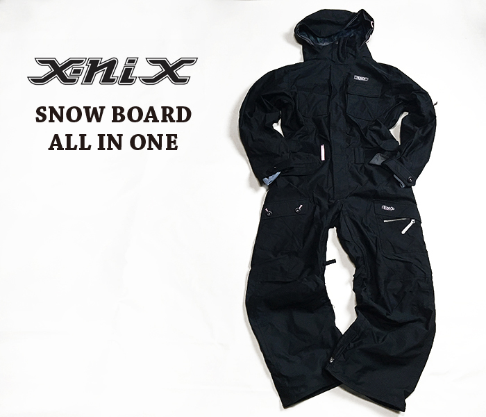 X-NIX エックスニックス スキーウェア スノーボードウェア つなぎ M