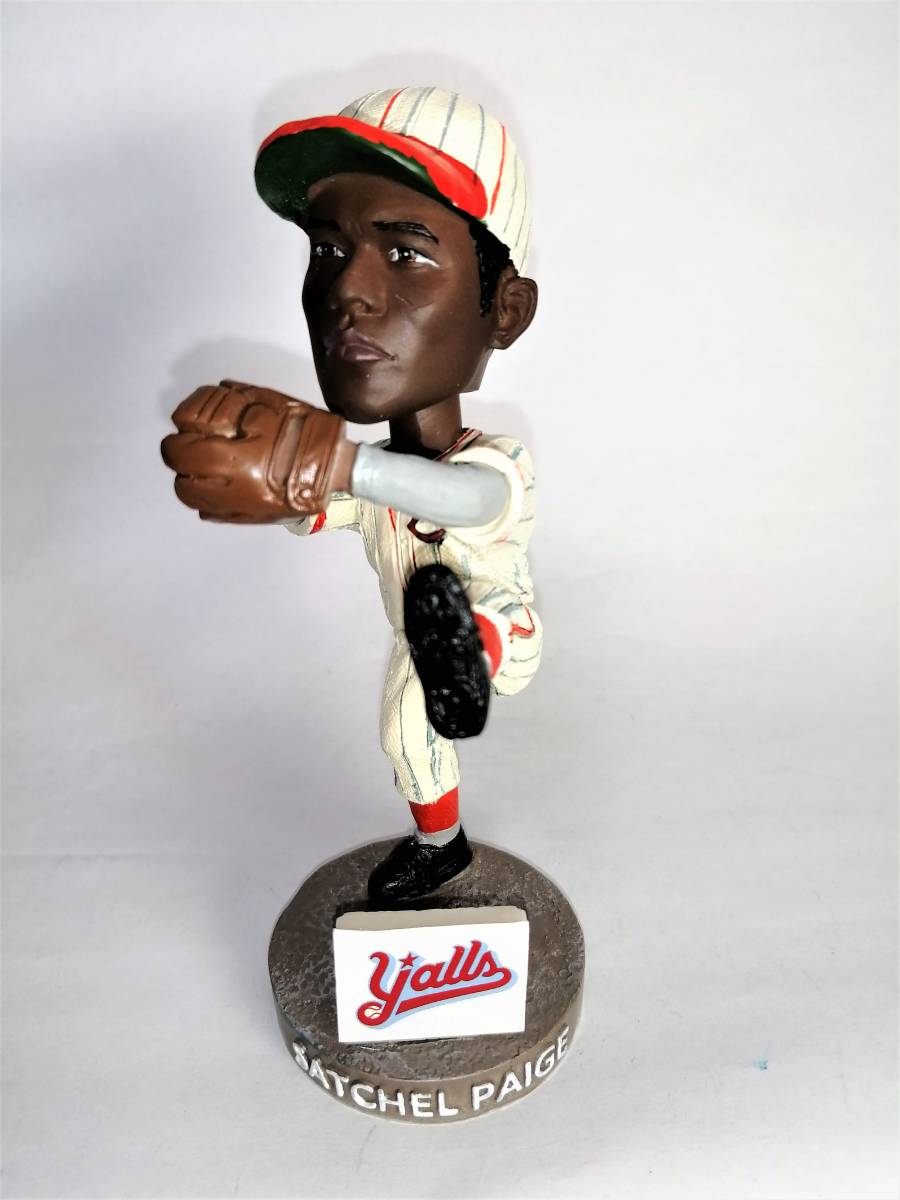 未使用】サチェル・ペイジ／”ニグロリーグ100周年” ボブルヘッド