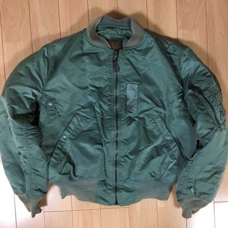 ボロ 90s USA製 Alpha MA-1 フライトジャケット 50s 復刻 【公式通販】
