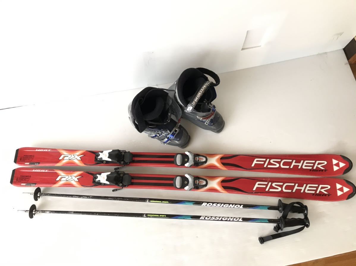 5点 フィッシャー スキー板 ロシニョール ビンディング アトミック