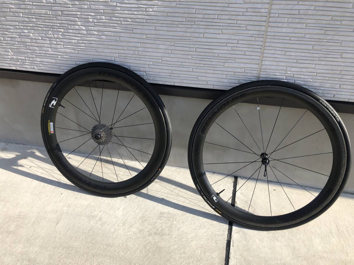 REYNOLDS 46超軽量カーボンホイール F&R チューブラー レイノルズ
