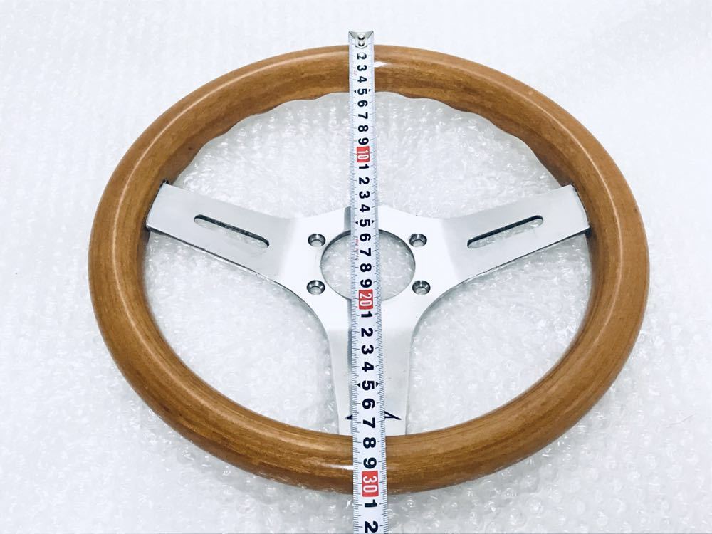 OBA ウッドステアリング 当時物 30パイ オバハン 旧車(ステアリング