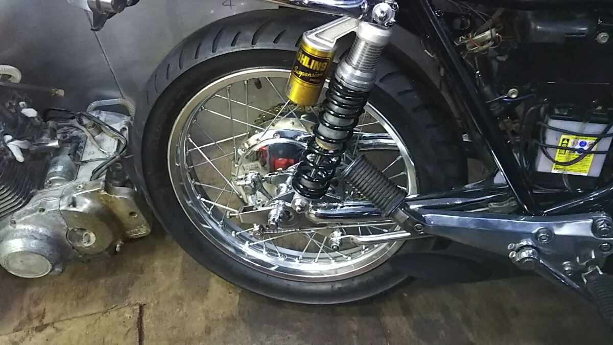 gs400 gsx400e スポークホイール TAKASAGO 前後セット gs400 gsx400e