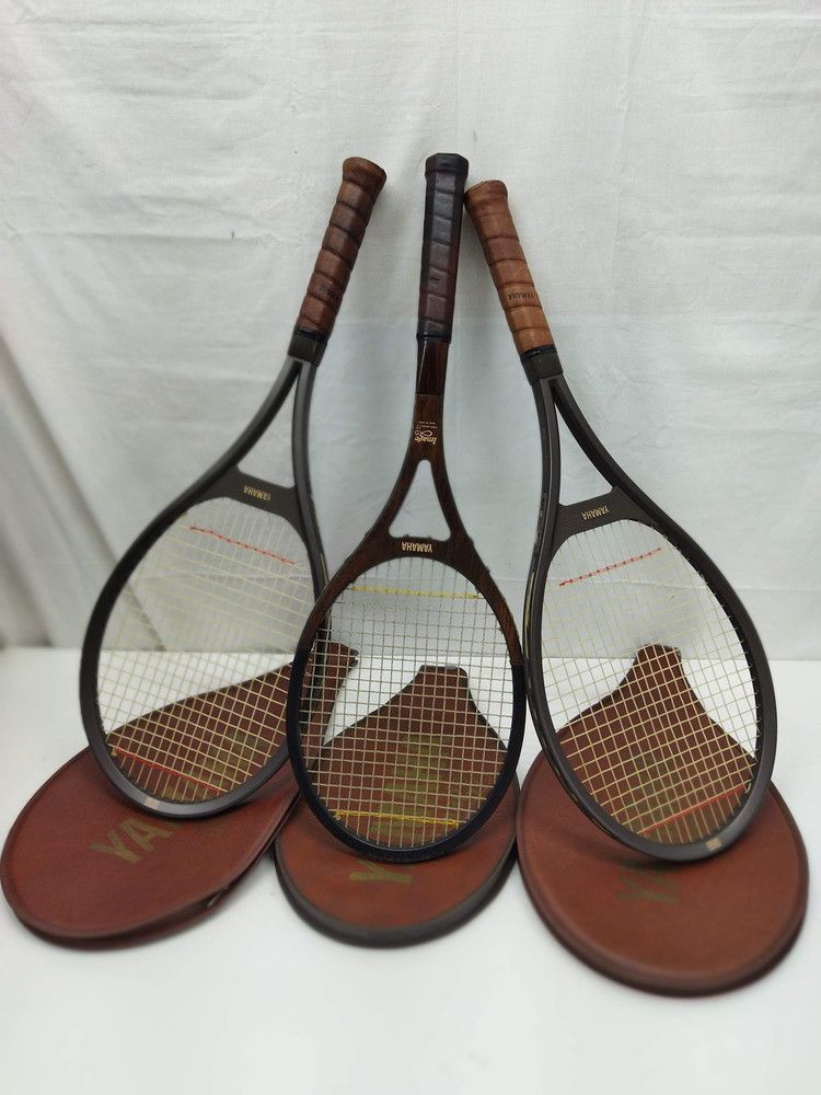 中古】YAMAHA/ヤマハ IMAGE YWG SERIES 77 木製 硬式ラケット+ CARBON