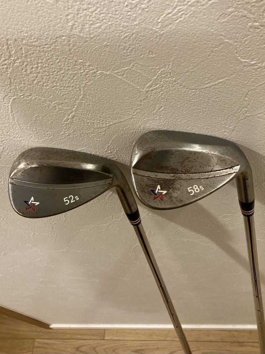 ARTISAN ウェッジ 52S 58DSノーメッキ仕様 アーティザンウエッジ52度