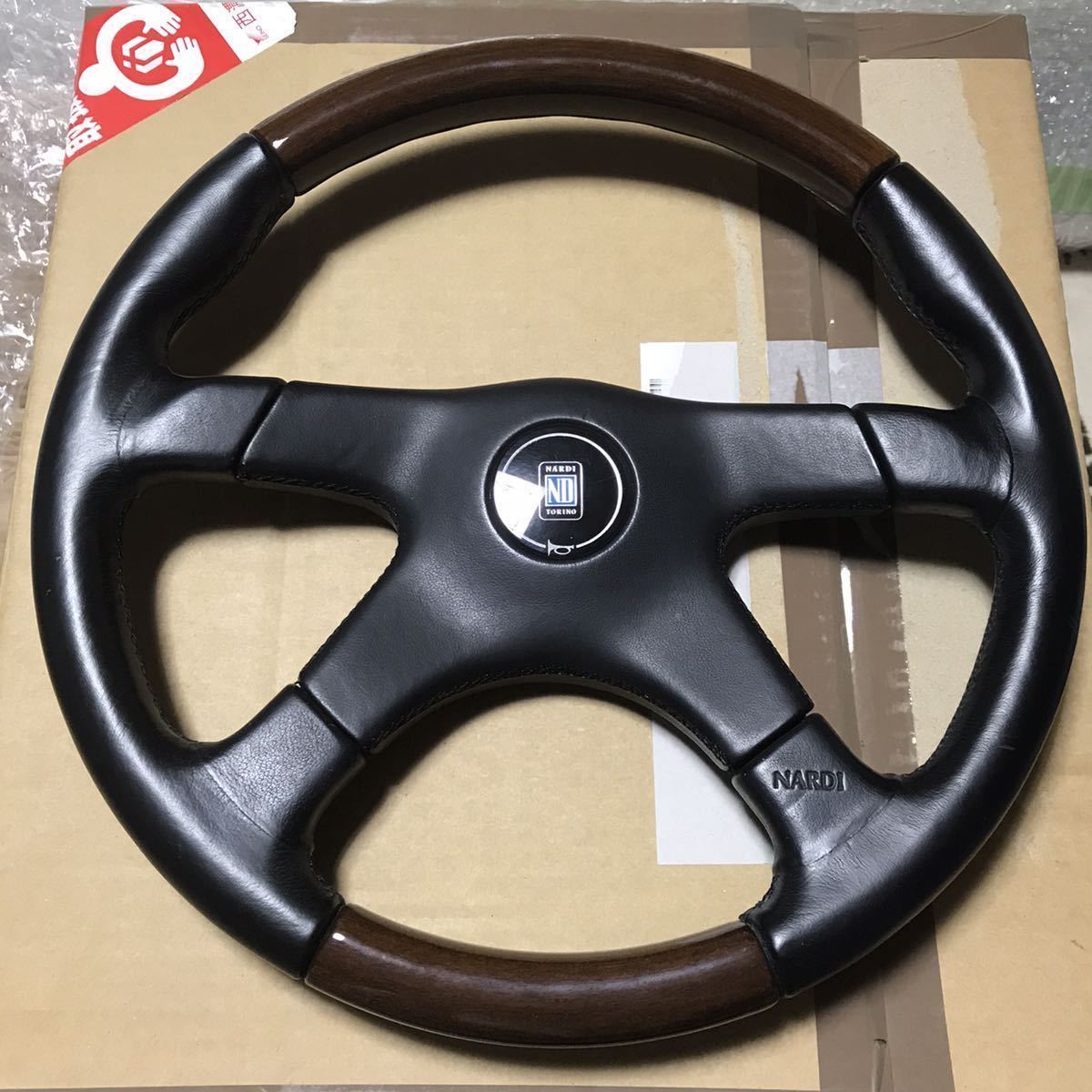 ナルディ Nardi ND ウッド ステアリング 3本スポーク ウッド