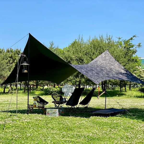 新品 ガーガ gahga MacOne hexa Lサイズ タープ 新品 ガーガ gahga