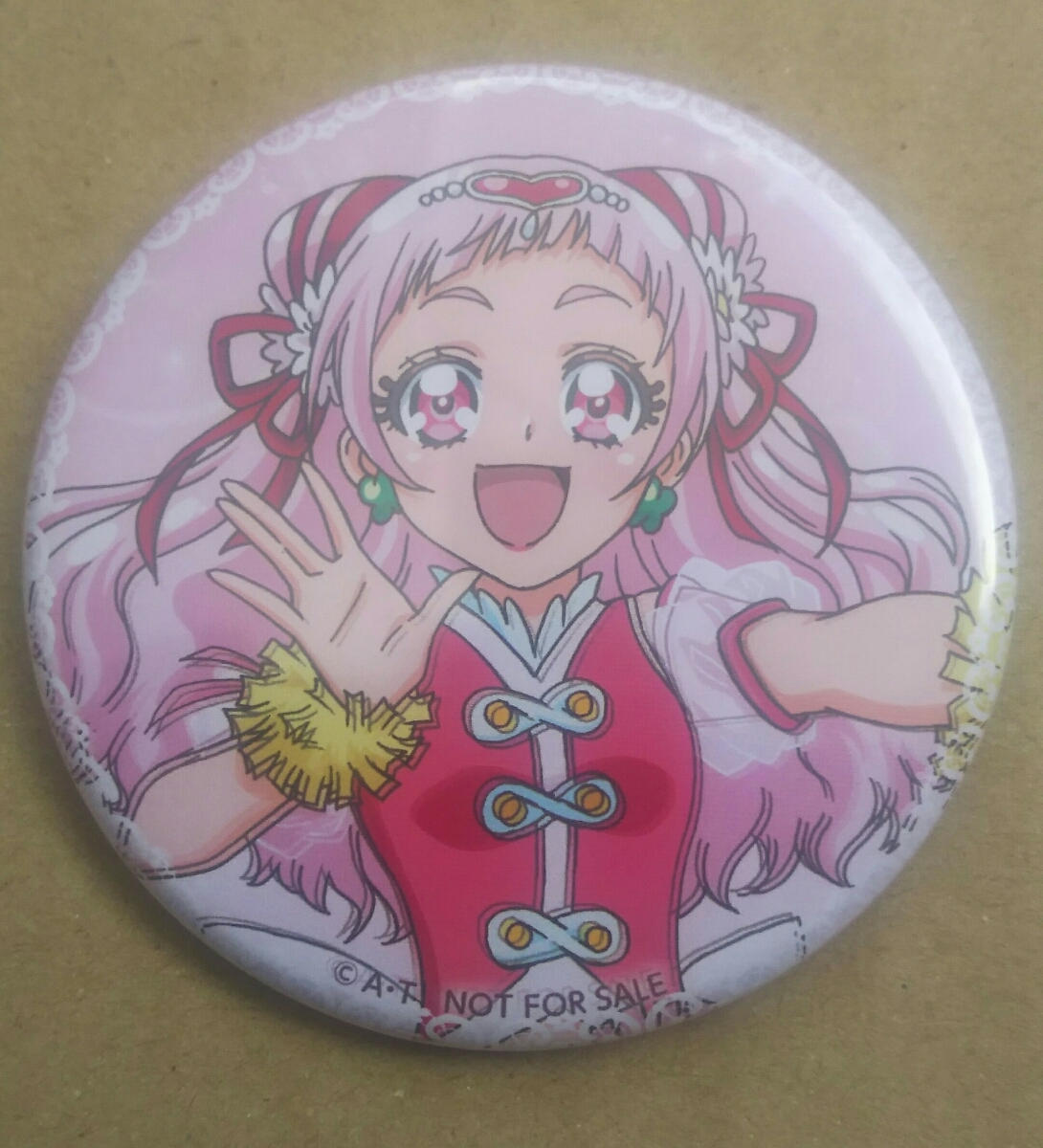 HUGっとプリキュア キュアエール TSUTAYA 特典 缶バッジ 【公式通販】