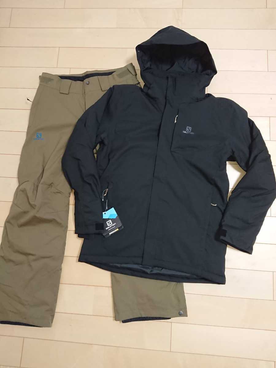 サロモン スノボウェア ジャケット パンツ 上下 メンズ ヴィンテージ