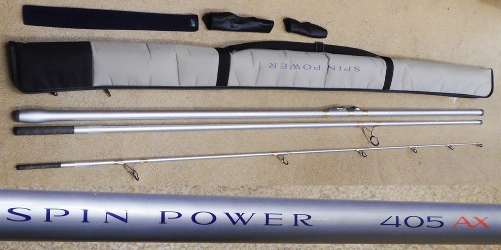 スピンパワーSF 約145cm SPIN POWER ロッドカバー シマノ405 スピン