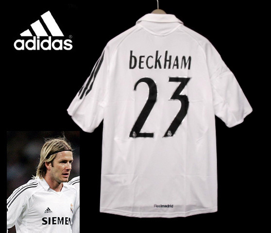 レアル・マドリード ベッカム ユニフォーム