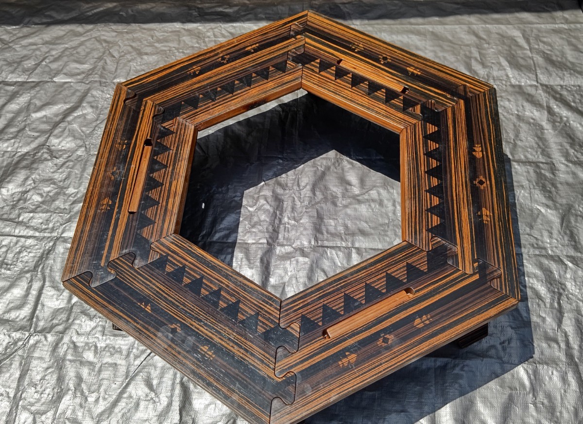 六角テーブル ヘキサテーブル しま次郎 thearth しま次郎 | TheArth＿six