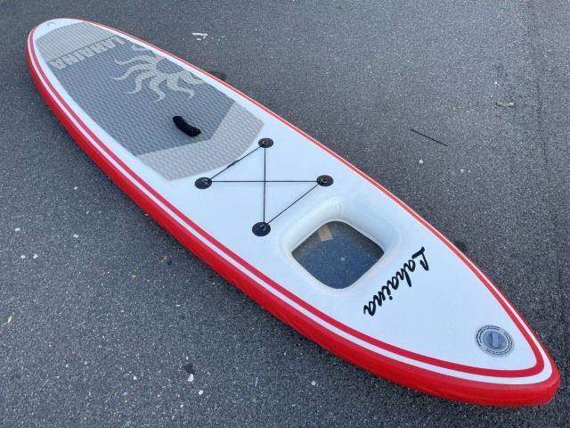 LAHAINA 窓付き ホワイトウッド スタンドアップパドルボードSUP