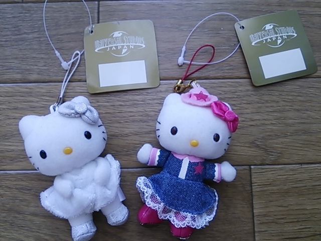 ハローキティ ストラップ マリリン・モンロー USJ 希少品 ハローキティ