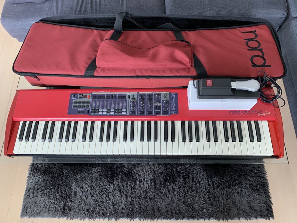 Nord Electro 6D 61鍵 純正ケース、ペダル付き Nord Electro 6D 61鍵