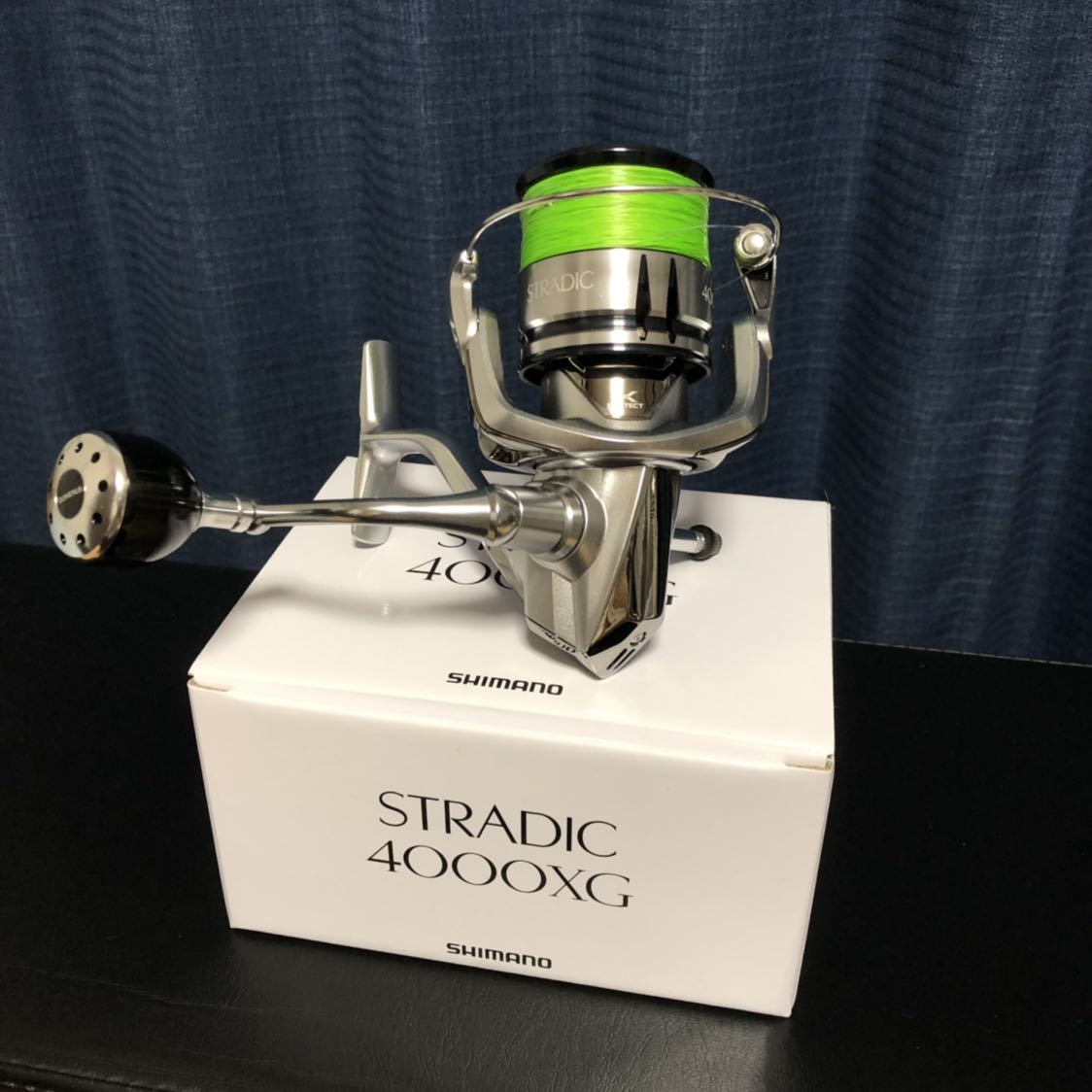 シマノ19ストラディックc5000xg(カスタムハンドル、リールスタンド付)