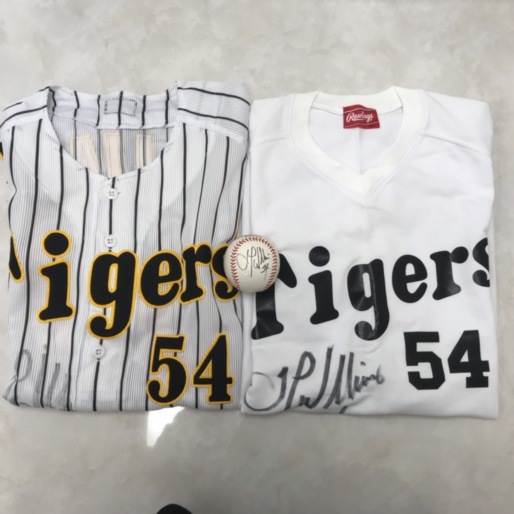 直筆】阪神タイガース ジェフ・ウィリアムス サインボール 阪神