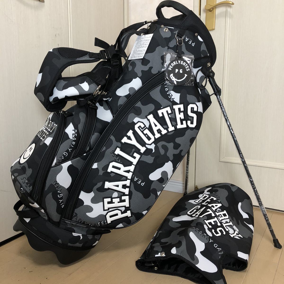 PEARLY GATES 迷彩 ゴルフバッグ 89 PEARLY GATES 迷彩ゴルフバッグ 89
