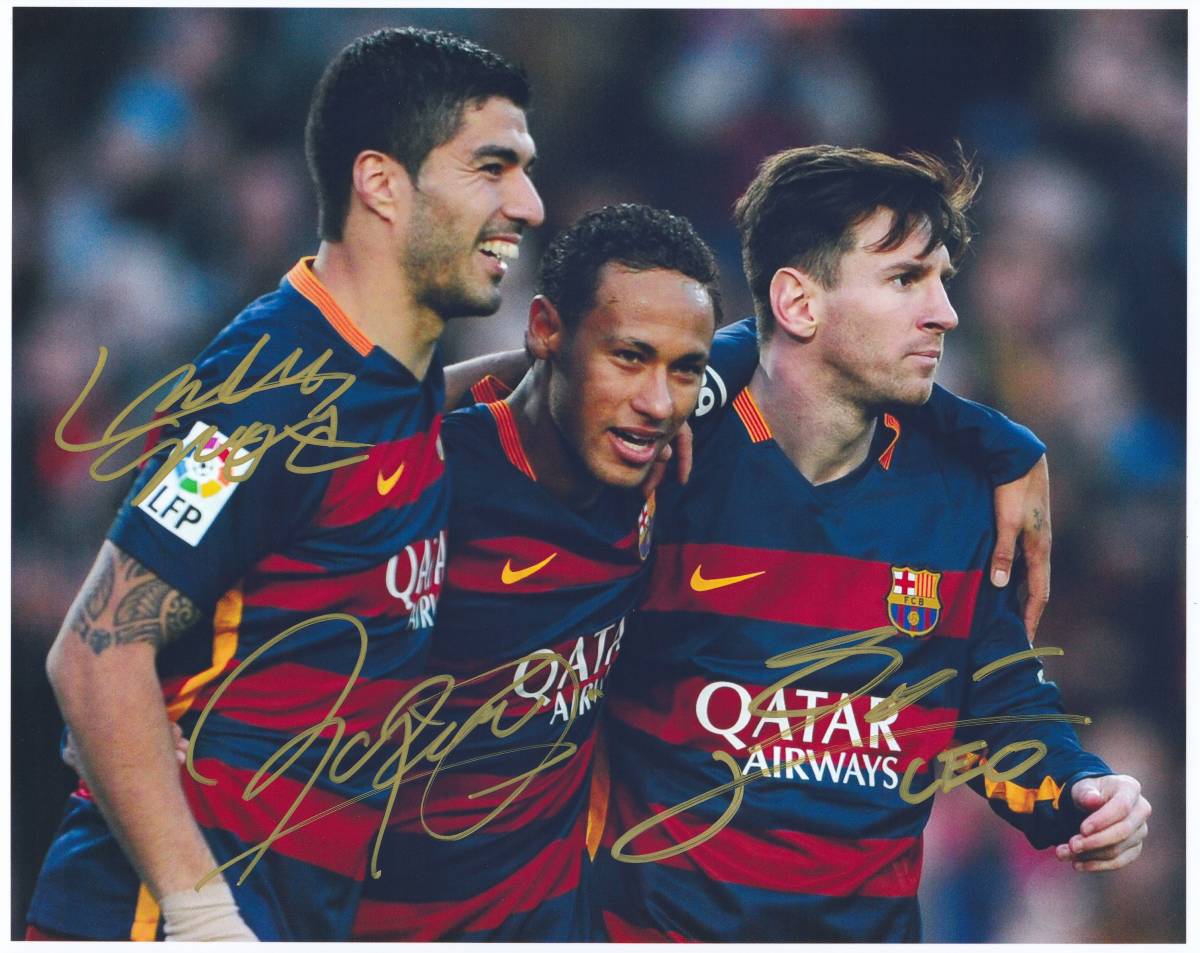 正規品】 バルセロナ 16/17 ユニフォーム メッシ ネイマール スアレス