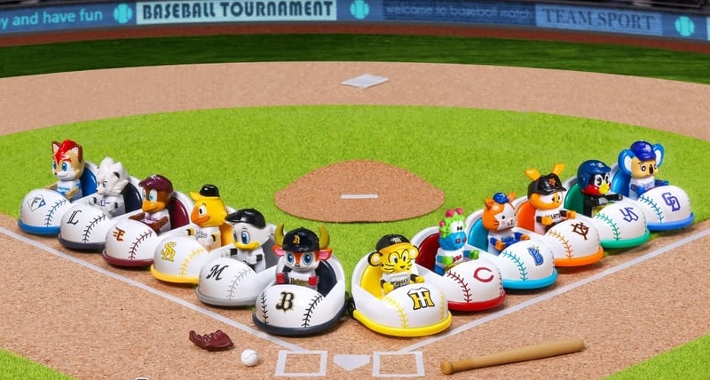 プロ野球トミカ2025 マスコットカー フィギュア 12球団コンプリート
