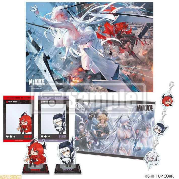 NIKKE GEO限定 バイパーグッズセット NIKKE GEO限定 バイパーグッズ