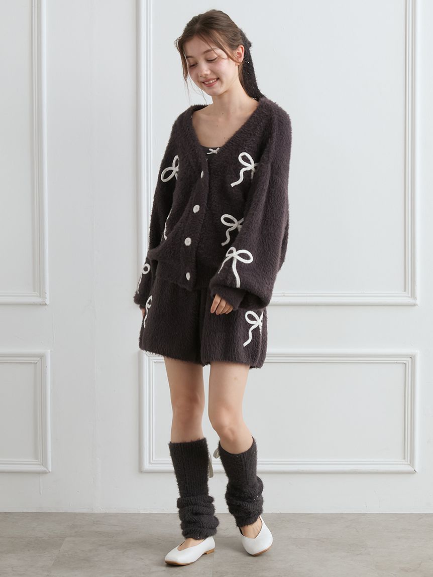 リボンフェザーショートパンツ(ショートパンツ)｜ルームウェア