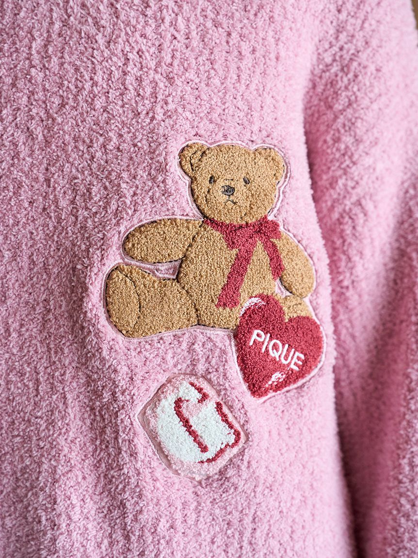 ONLINE限定】ベビモコベアさがらプルオーバー＆ロングパンツセット