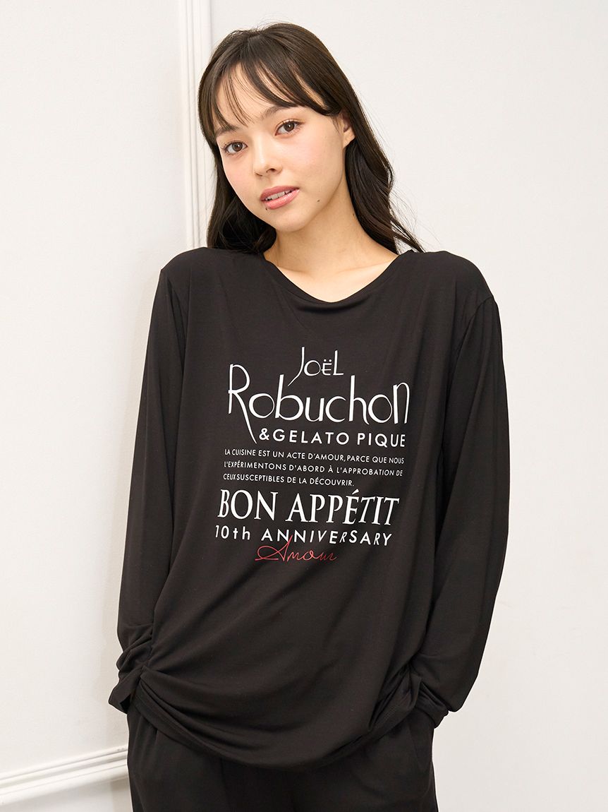 JOEL ROBUCHON】ワンポイントロンT(カットソー・Tシャツ)｜ルーム