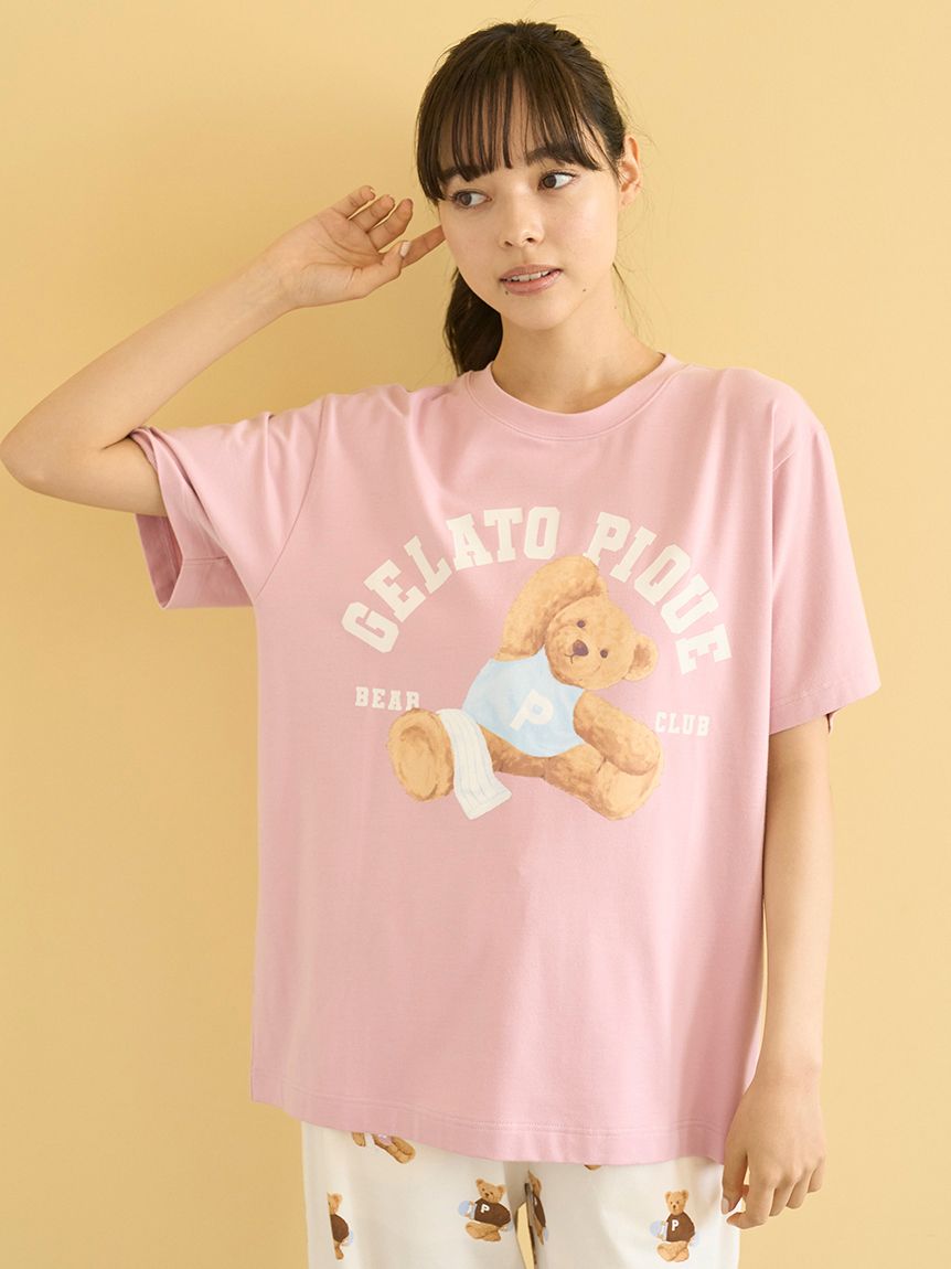 ONLINE限定】スポーティーベアワンポイントTシャツ＆総柄ショート