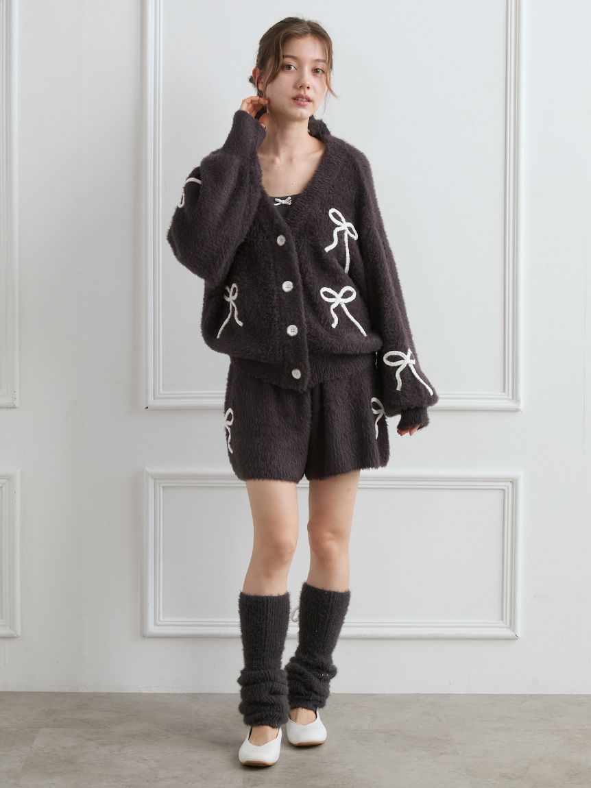 リボンシュシュ(ヘアアクセサリー)｜ルームウェア・パジャマ通販の