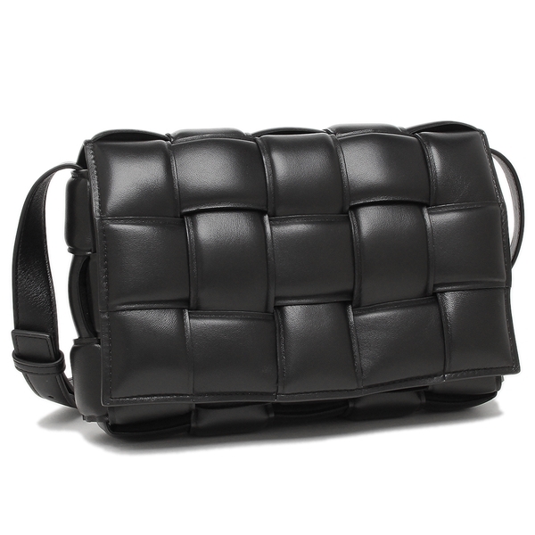 ボッテガヴェネタ ショルダーバッグ カセット カメラバッグ ブラック