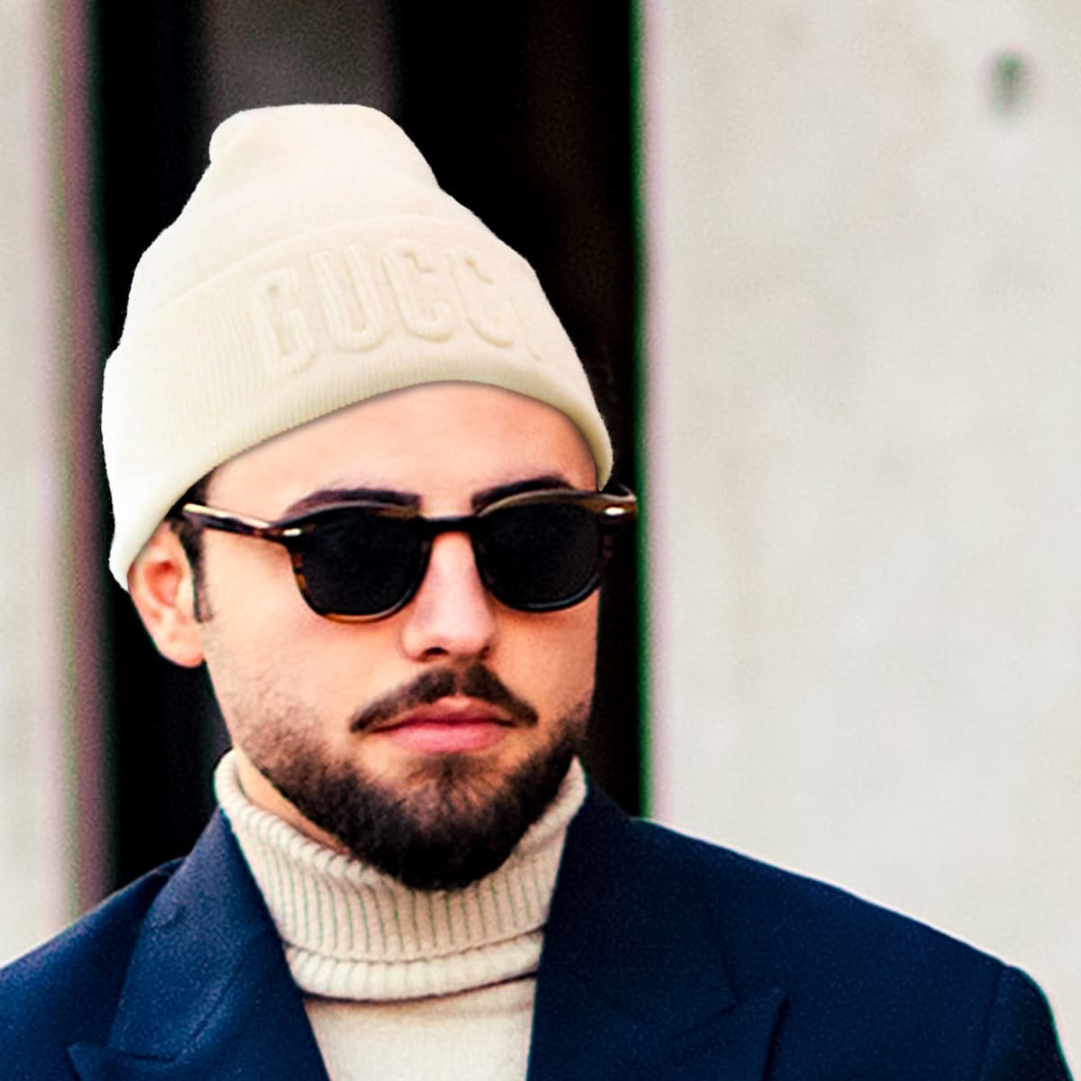 グッチ ニット帽 メンズ 正規品 GUCCI 帽子 ニット帽 メンズ エン