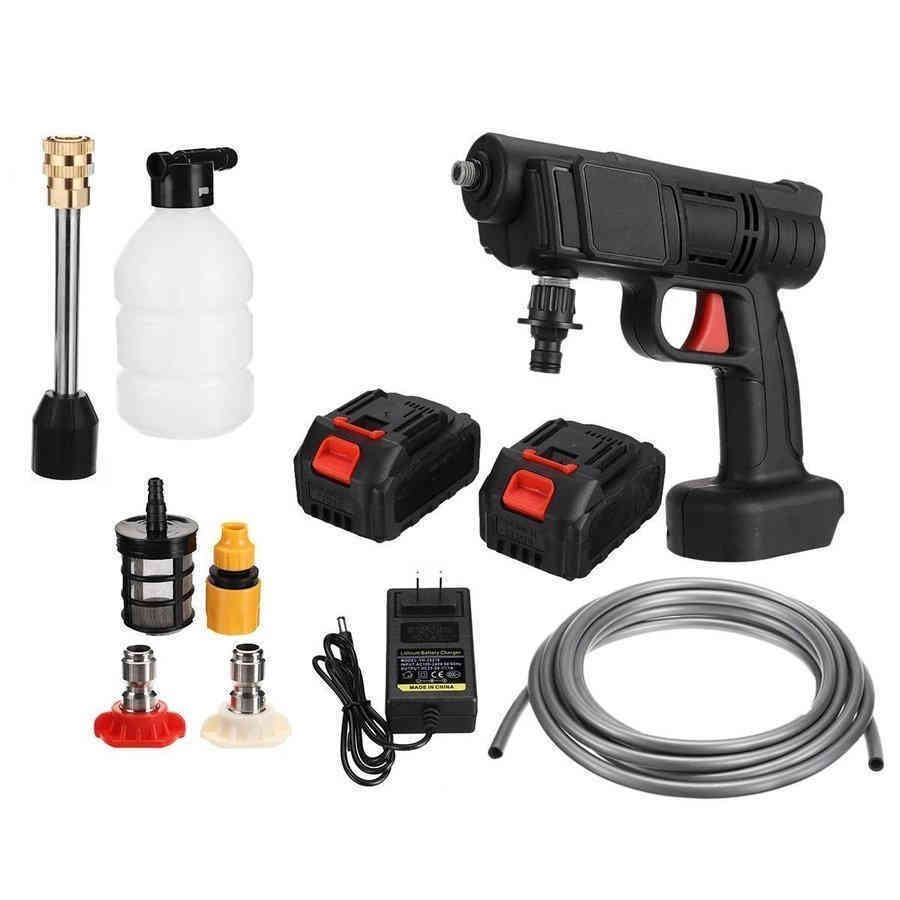 高圧洗浄機 充電式 コードレス 充電式ハンディウォッシャー 2つ