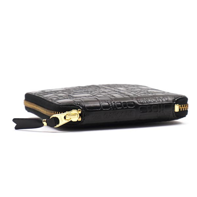 コムデギャルソン COMME des GARCONS 財布 二つ折り ブラック 黒