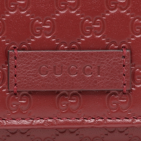 グッチ アウトレット 長財布 GGレザー レッド メンズ GUCCI 449396