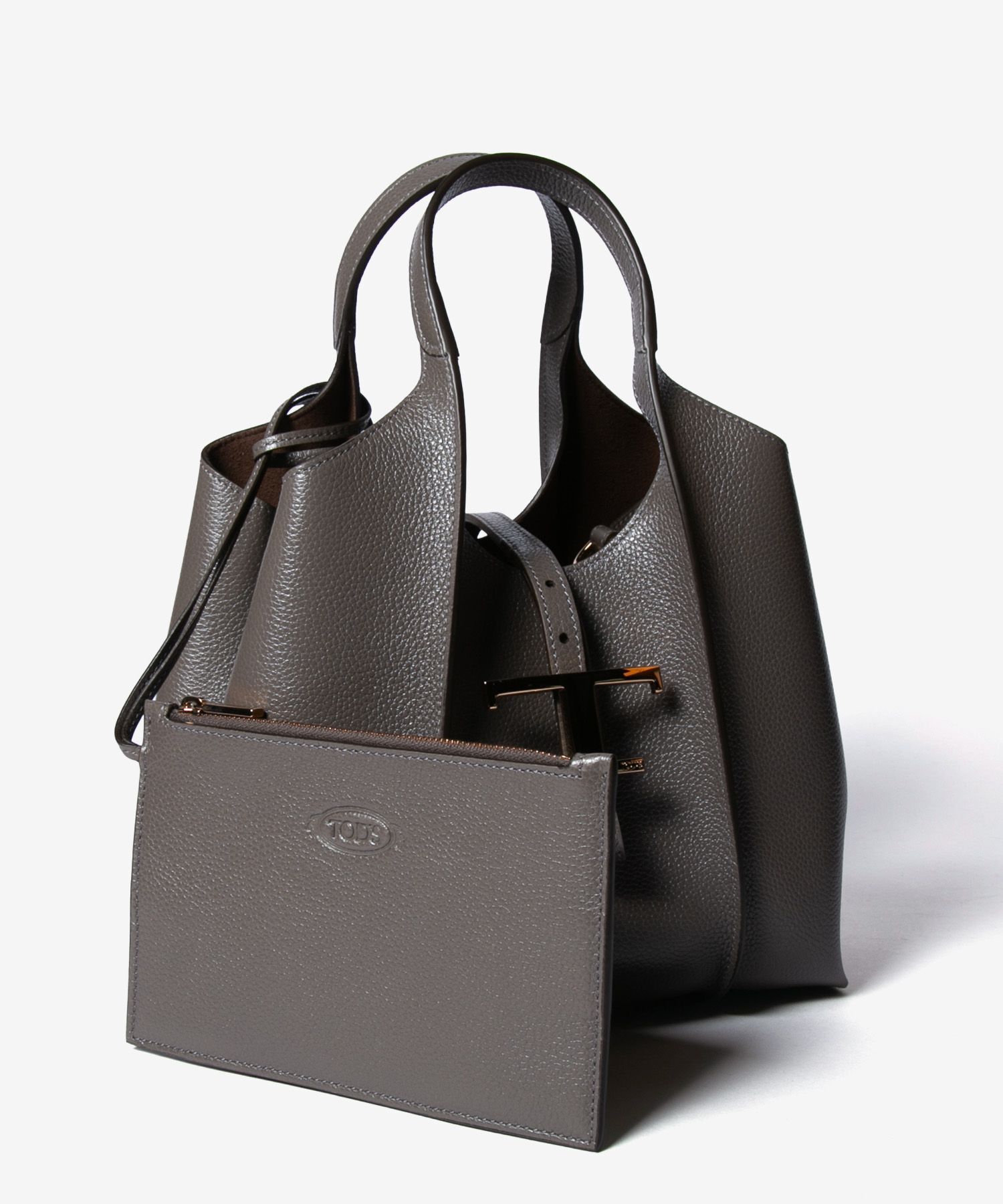 トッズ TOD'S T TIMELESS SHOPPING PEND. T MINI Tタイムレス