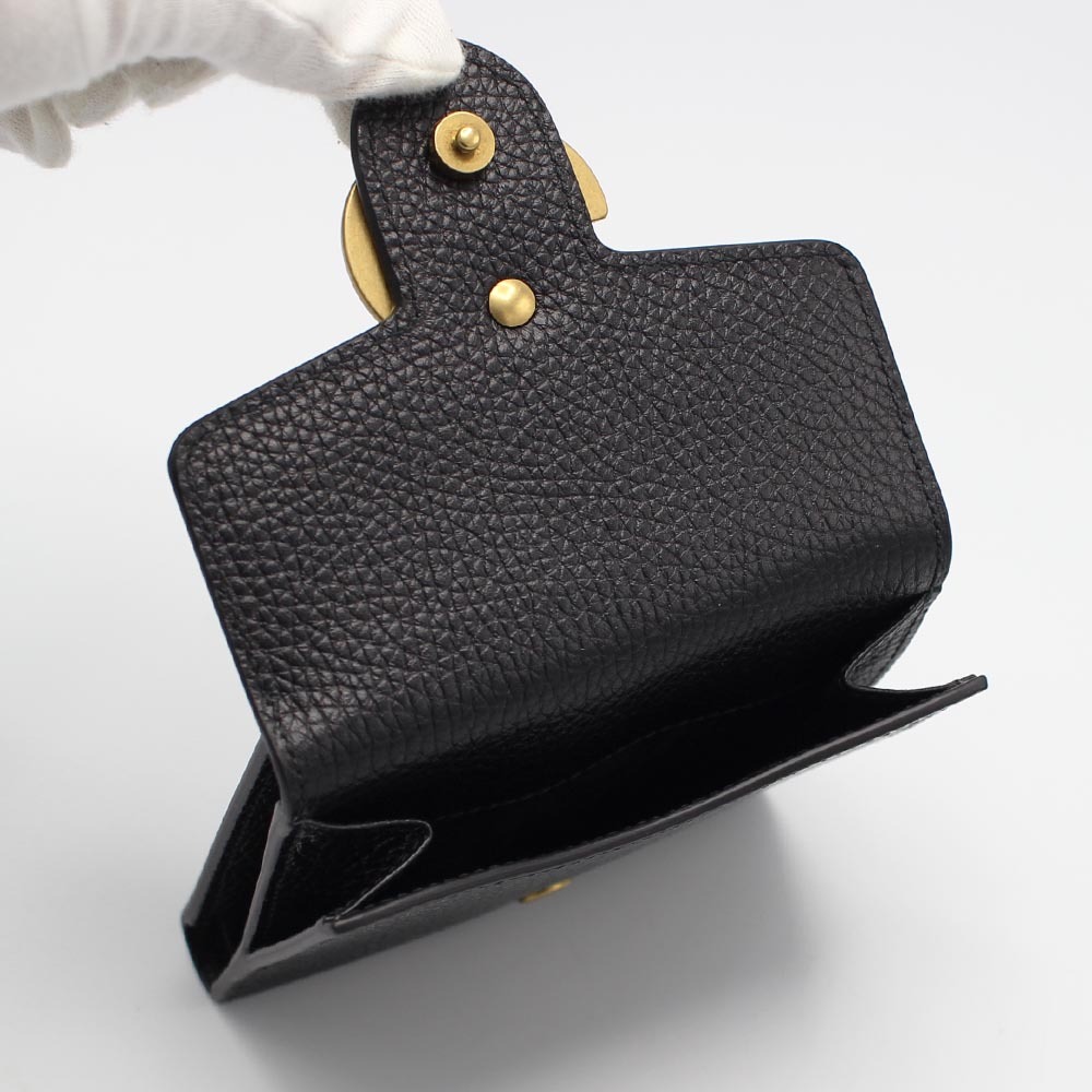 グッチ GUCCI 二つ折り財布 782749 A7M0T 1000 ブラック GG マーモント