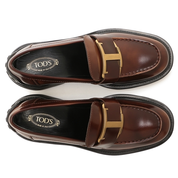 トッズ ローファー オックスフォード Tタイムレス ロゴ Tチャーム