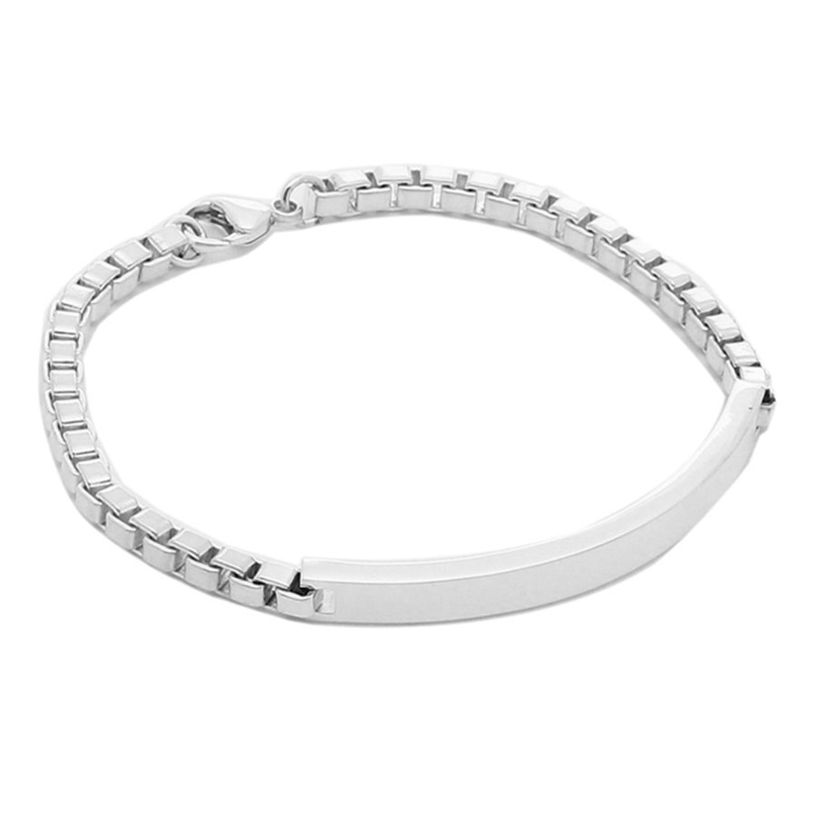 ティファニー TIFFANY&CO. ベネチアンリンク ID ブレスレット シルバー