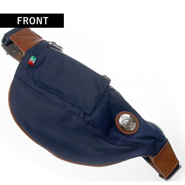 オロビアンコ ウエストポーチ メンズ ブランド GOCCIA ナイロン レザー