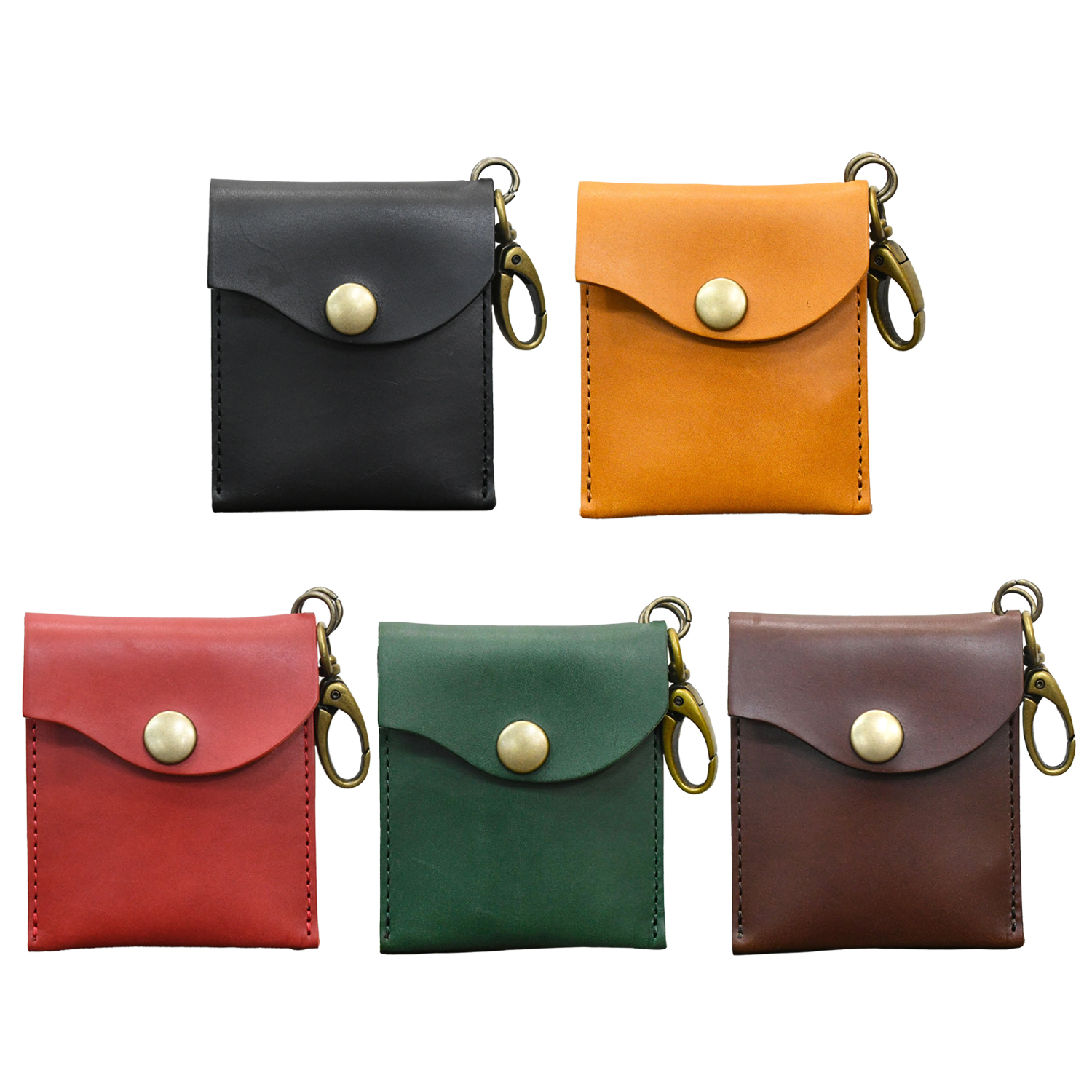 送料無料】【名入れ】刻印付き ヌメ革 携帯灰皿 フック付 ギフト