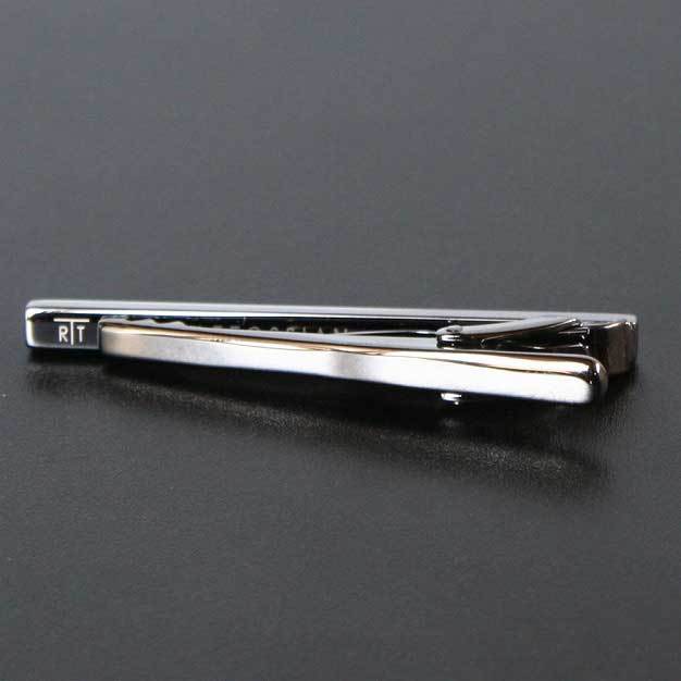 タテオシアン】・ガンメタネクタイピン（タイバー） - 【鎌倉カフス