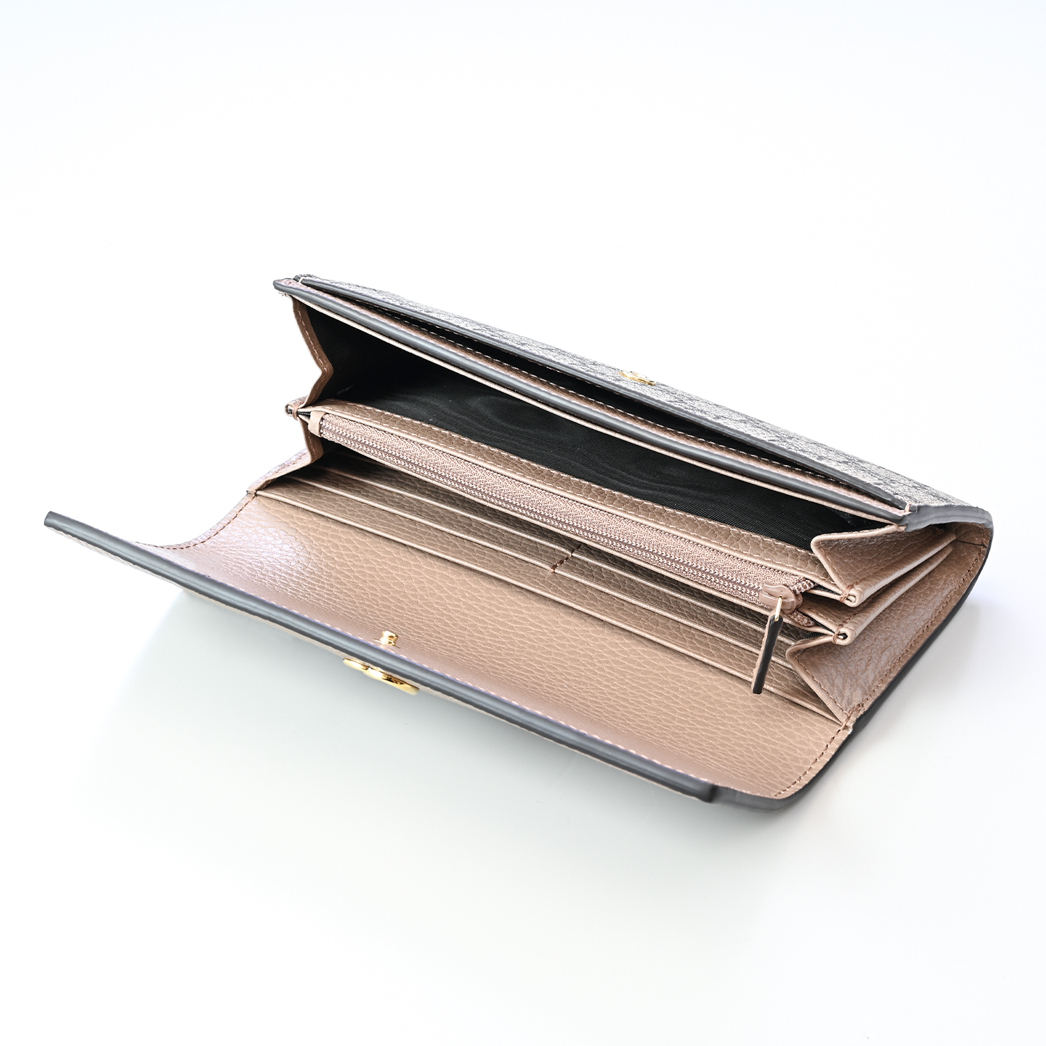 名入れ無料】 グッチ GUCCI 長財布 レディース プチ マーモント ダブル