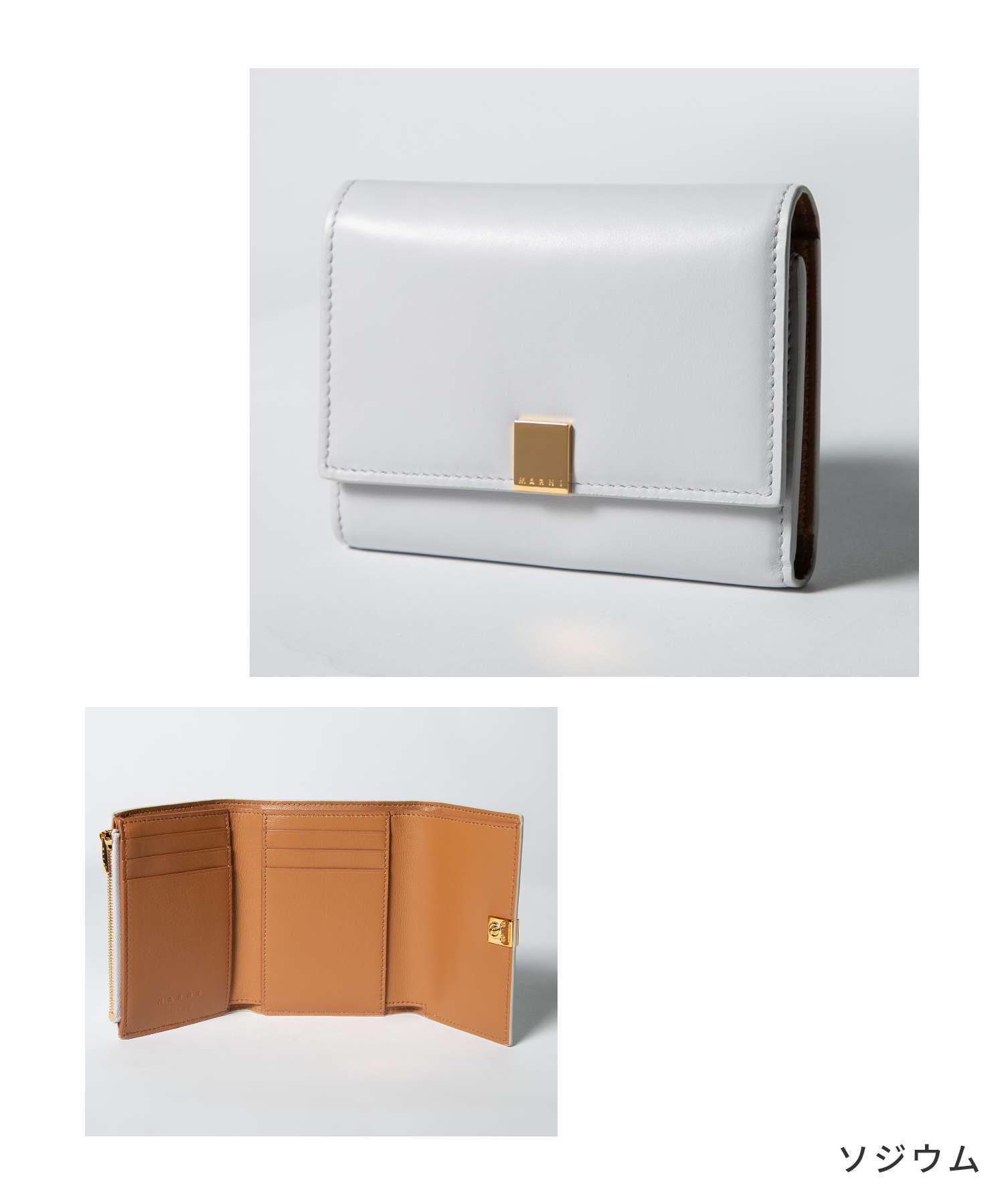 マルニ MARNI PFMO0104U1 P5298 三つ折り財布 TRIFOLD レディース ミニ